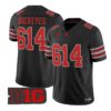 Buckeyes Jersey #614 Ohio State Buckeyes Glitter Vapor All Stitched
