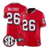 Bulldogs Jersey #26 Georgia Bulldogs 1995 Throwback 2026 Vapor Limited Stitched - Top Wow Design Bulldogs Jersey #26 Georgia Bulldogs 1995 Throwback 2026 Vapor Limited Stitched