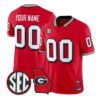 Custom Georgia Bulldogs Jersey 1995 Throwback 2026 Vapor Limited All Stitched