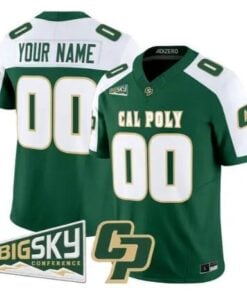 Custom Cal Poly Mustangs Jersey Name, Number 2026 Vapor Stitched - Top Wow Design Custom Cal Poly Mustangs Jersey Name, Number 2026 Vapor Stitched