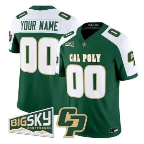 Custom Cal Poly Mustangs Jersey Name, Number 2026 Vapor Stitched - Top Wow Design Custom Cal Poly Mustangs Jersey Name, Number 2026 Vapor Stitched