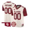 Custom Oklahoma Sooners Jersey 2026 Rough Rider Vapor Limited Stitched - Top Wow Design Custom Oklahoma Sooners Jersey 2026 Rough Rider Vapor Limited Stitched