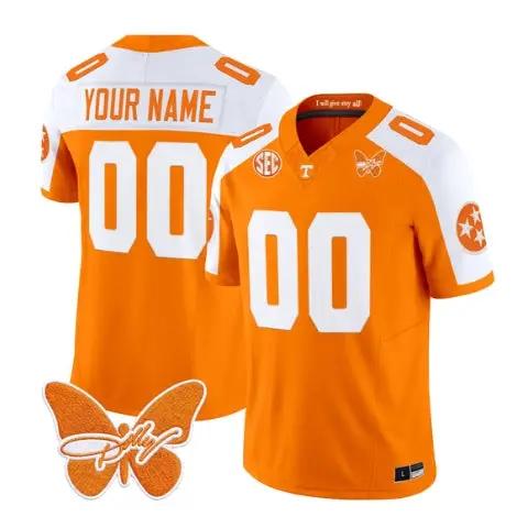 Custom Tennessee Volunteers Jersey 2026 Vapor All Stitched