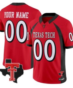 Custom Texas Tech Red Raiders Jersey 2026 Texas Patch All Vapor Stitched - Top Wow Design Custom Texas Tech Red Raiders Jersey 2026 Texas Patch All Vapor Stitched