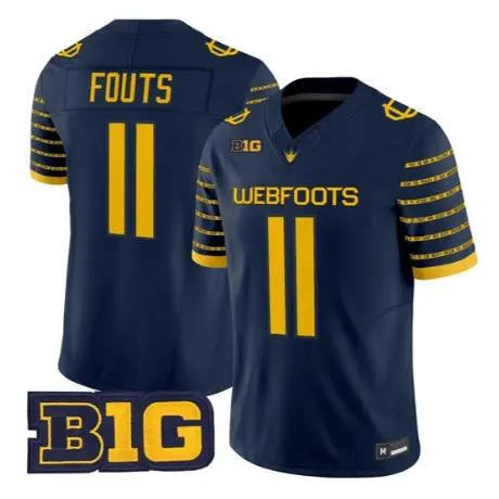 Dan Fouts Jersey #11 Oregon Ducks 1916 Throwback 2026 Stitched - Top Wow Design Dan Fouts Jersey #11 Oregon Ducks 1916 Throwback 2026 Stitched