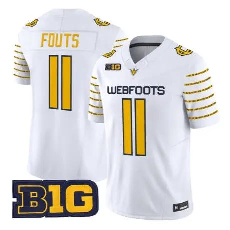 dan-fouts-jersey-11-oregon-ducks-1916-throwback-2026-stitched-01 - Top Wow Design Dan Fouts Jersey #11 Oregon Ducks 1916 Throwback 2026 Stitched