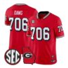 Dawg Jersey #706 Georgia Bulldogs 1995 Throwback 2026 Vapor Limited All Stitched