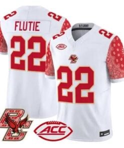 Doug Flutie Jersey #22 Boston College Eagles Red Bandanna 2026 Stitched - Top Wow Design Doug Flutie Jersey #22 Boston College Eagles Red Bandanna 2026 Stitched