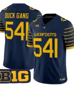Duck Gang Jersey #541 Oregon Ducks 1916 Throwback 2026 Stitched