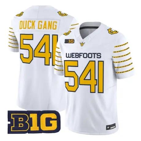 Duck Gang Jersey #541 Oregon Ducks 1916 Throwback 2026 Stitched