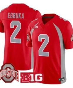 Emeka Egbuka Jersey #2 Ohio State Buckeyes 1990 Throwback All Stitched
