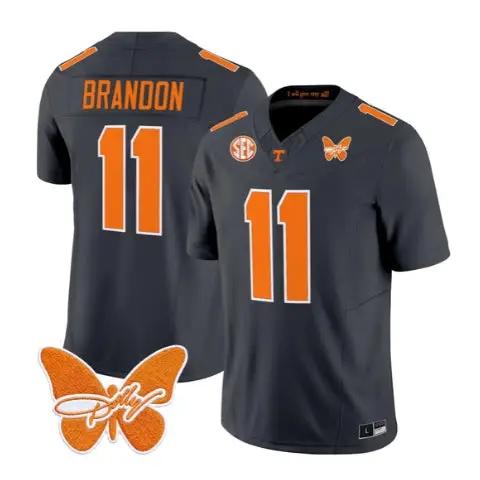 Faizon Brandon Jersey #11 Tennessee Volunteers 2026 Stitched