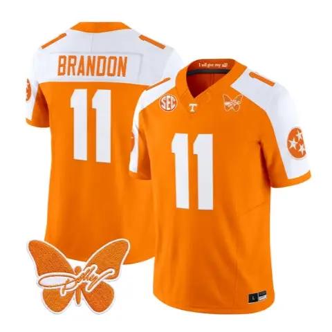 Faizon Brandon Jersey #11 Tennessee Volunteers 2026 Stitched