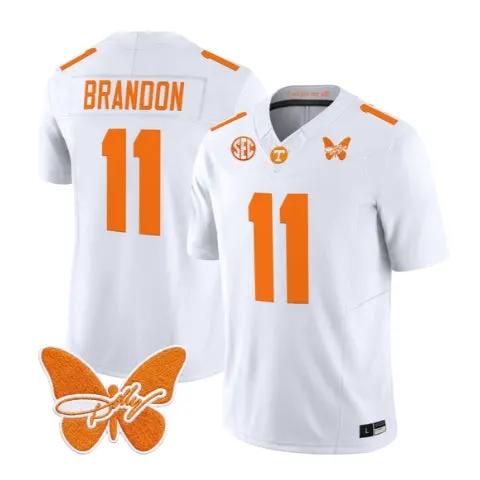 Faizon Brandon Jersey #11 Tennessee Volunteers 2026 Stitched