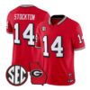 Gunner Stockton Jersey #14 Georgia Bulldogs 1995 Throwback 2026 Vapor Stitched