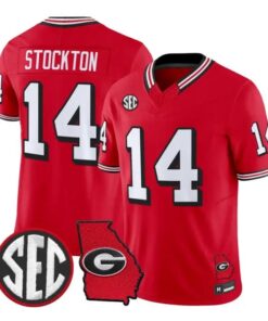 Gunner Stockton Jersey #14 Georgia Bulldogs 1995 Throwback 2026 Vapor Stitched