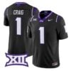 Jaden Craig Jersey #1 TCU Horned Frogs 2026 Vapor Limited Football Stitched