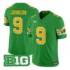 Jamari Johnson Jersey #9 Oregon Ducks Mighty Oregon 2026 Stitched Green