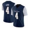 Jeremiyah Love Jersey #4 Notre Dame Fighting Irish 2018 Shamrock Series Stitched