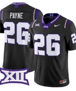 Jeremy Payne Jersey #26 TCU Horned Frogs 2026 Vapor Limited Football Stitched