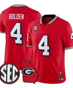KJ Bolden Jersey #4 Georgia Bulldogs 1995 Throwback 2026 Vapor Limited Stitched by My Store NCAA Football Jerseys