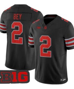 Legend Bey Jersey #2 Ohio State Buckeyes Glitter Vapor All Stitched by My Store NCAA Football Jerseys