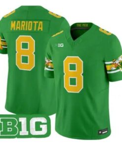 Marcus Mariota Jersey #8 Oregon Ducks Mighty Oregon 2026 Stitched Green - Top Wow Design Marcus Mariota Jersey #8 Oregon Ducks Mighty Oregon 2026 Stitched Green