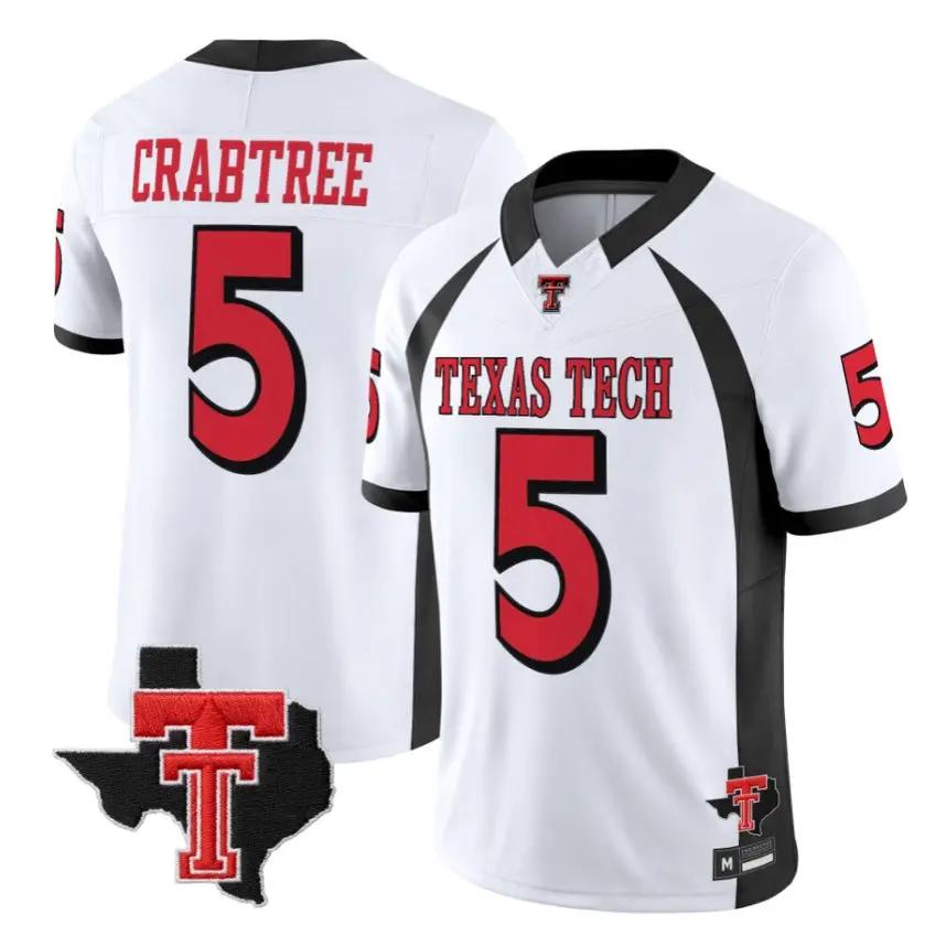michael-crabtree-jersey-5-texas-tech-red-raiders-2026-vapor-all-stitched-01 - Top Wow Design Michael Crabtree Jersey #5 Texas Tech Red Raiders 2026 Vapor All Stitched