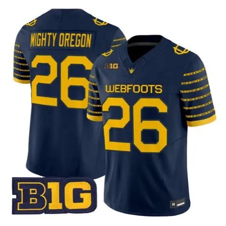 Mighty Oregon Jersey #26 Oregon Ducks 1916 Throwback All Stitched - Top Wow Design Mighty Oregon Jersey #26 Oregon Ducks 1916 Throwback All Stitched