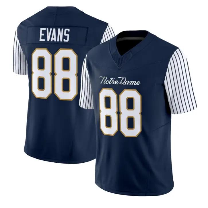 Mitchell Evans Jersey #88 Notre Dame Fighting Irish 2018 Shamrock Series Stitched - Top Wow Design Mitchell Evans Jersey #88 Notre Dame Fighting Irish 2018 Shamrock Series Stitched