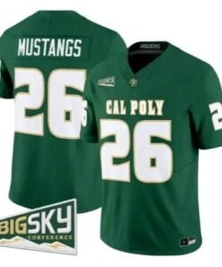 Mustangs Jersey #26 Cal Poly Mustangs 2026 Vapor All Stitched