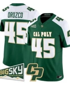 Osbaldo Orozco Jersey #45 Cal Poly Mustangs 2026 All Stitched - Top Wow Design Osbaldo Orozco Jersey #45 Cal Poly Mustangs 2026 All Stitched