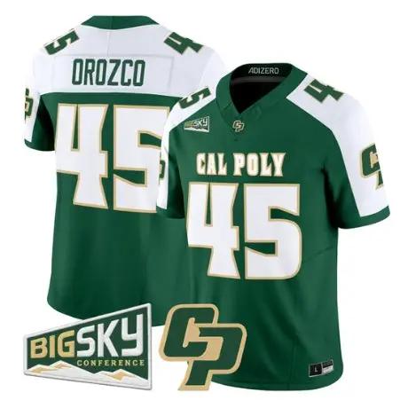 Osbaldo Orozco Jersey #45 Cal Poly Mustangs 2026 All Stitched - Top Wow Design Osbaldo Orozco Jersey #45 Cal Poly Mustangs 2026 All Stitched