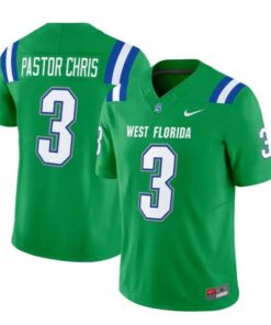 PASTOR CHRIS Jersey #3 West Florida Argonauts Name, Number 2026 Stitched by My Store NCAA Football Jerseys
