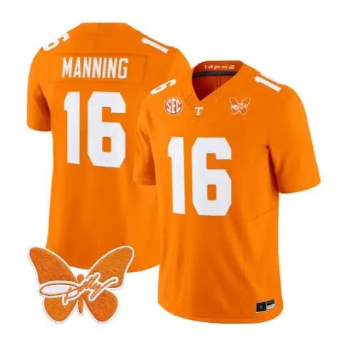 peyton-manning-jersey-16-tennessee-volunteers-2026-stitched-04 - Top Wow Design Peyton Manning Jersey #16 Tennessee Volunteers 2026 Stitched
