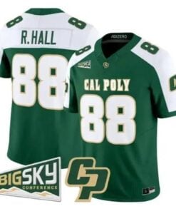 Ray Hall Jersey #88 Cal Poly Mustangs 2026 Limited Stitched - Top Wow Design Ray Hall Jersey #88 Cal Poly Mustangs 2026 Limited Stitched
