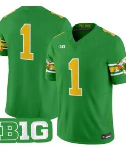 Team Jersey #1 Oregon Ducks Mighty Oregon 1984 Throwback Stitched Green - Top Wow Design Team Jersey #1 Oregon Ducks Mighty Oregon 1984 Throwback Stitched Green