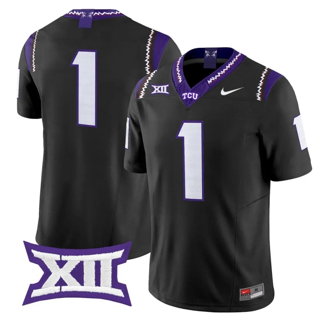 Team Jersey #1 TCU Horned Frogs 2026 Vapor Limited Stitched - Top Wow Design Team Jersey #1 TCU Horned Frogs 2026 Vapor Limited Stitched