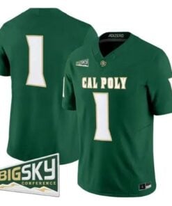 Team Jersey #1 Cal Poly Mustangs 2026 Limited All Stitched
