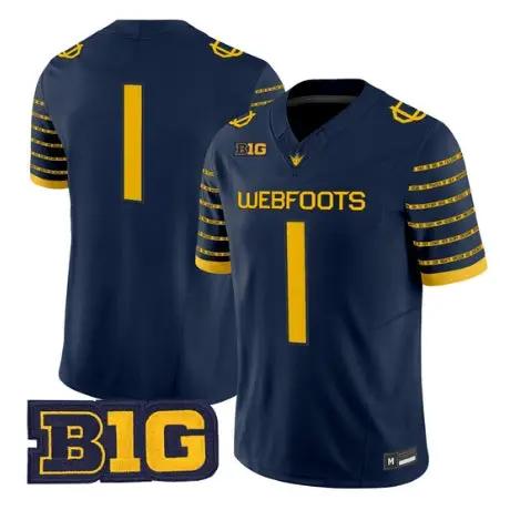 Team Jersey #1 Oregon Ducks 1916 Throwback 2026 Vapor Stitched - Top Wow Design Team Jersey #1 Oregon Ducks 1916 Throwback 2026 Vapor Stitched