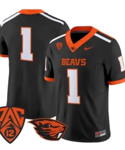Team Jersey #1 Oregon State Beavers 2026 Vapor Limited All Stitched by My Store NCAA Football Jerseys