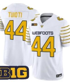 Teitum Tuioti Jersey #44 Oregon Ducks 1916 Throwback Stitched