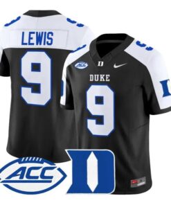 Thad Lewis Jersey #9 Duke Blue Devils 2026 Vapor Limited Stitched by My Store NCAA Football Jerseys