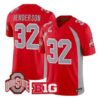 Treveyon Henderson Jersey #32 Ohio State Buckeyes 2026 Vapor Stitched - Top Wow Design Treveyon Henderson Jersey #32 Ohio State Buckeyes 2026 Vapor Stitched