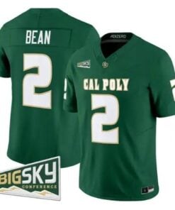 Troy Bean Jersey #2 Cal Poly Mustangs 2026 Vapor All Stitched