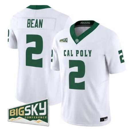 troy-bean-jersey-2-cal-poly-mustangs-2026-vapor-all-stitched-02 - Top Wow Design Troy Bean Jersey #2 Cal Poly Mustangs 2026 Vapor All Stitched