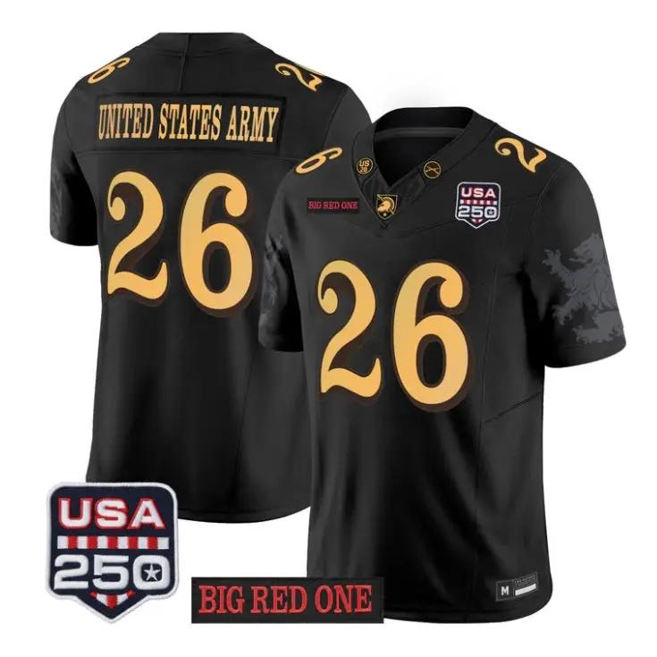 United States Army Jersey #26 Army Black Knights 2026 Vapor Limited All Stitched - Top Wow Design United States Army Jersey #26 Army Black Knights 2026 Vapor Limited All Stitched