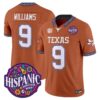Jonah Williams Jersey #9 Texas Longhorns 2026 Latino Heritage Month Vapor Limited All Stitched - Top Wow Design Jonah Williams Jersey #9 Texas Longhorns 2026 Latino Heritage Month Vapor Limited All Stitched