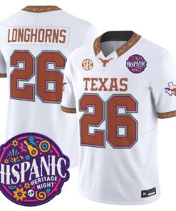 longhorns-jersey-26-texas-longhorns-2026-latino-heritage-month-vapor-limited-all-stitched-02 - Top Wow Design Longhorns Jersey #26 Texas Longhorns 2026 Latino Heritage Month Vapor Limited All Stitched