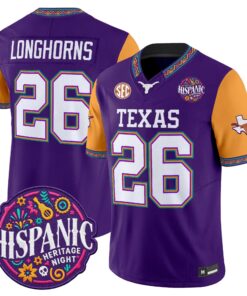longhorns-jersey-26-texas-longhorns-2026-latino-heritage-month-vapor-limited-all-stitched-04 - Top Wow Design Longhorns Jersey #26 Texas Longhorns 2026 Latino Heritage Month Vapor Limited All Stitched